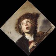 Frans Hals a boy with a violin France oil painting artist